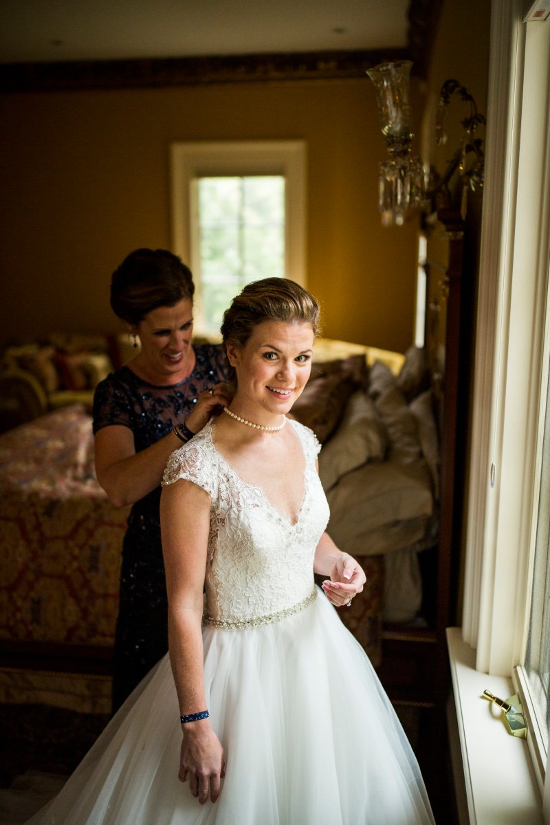 Julianne and Mike's Castle Hill Inn Wedding on The Newport Bride