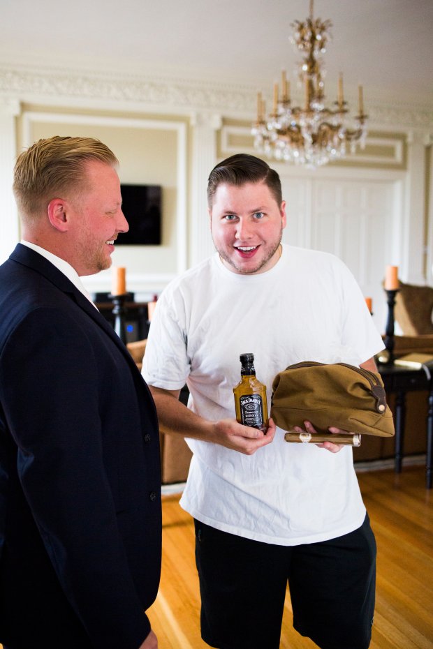 Julianne and Mike's Castle Hill Inn Wedding on The Newport Bride