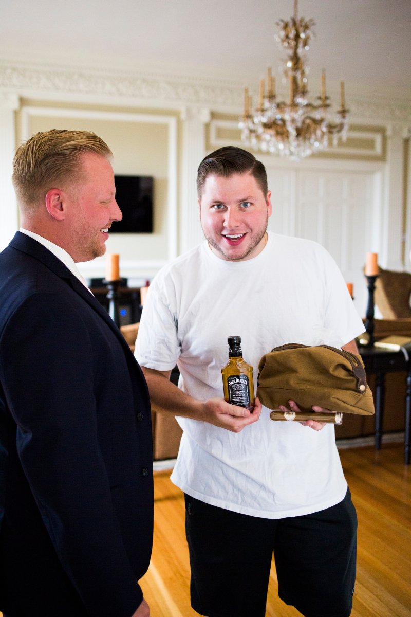 Julianne and Mike's Castle Hill Inn Wedding on The Newport Bride