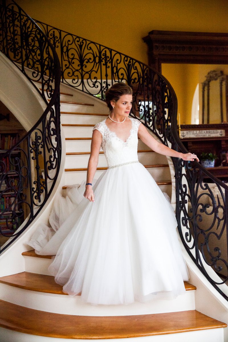 Julianne and Mike's Castle Hill Inn Wedding on The Newport Bride