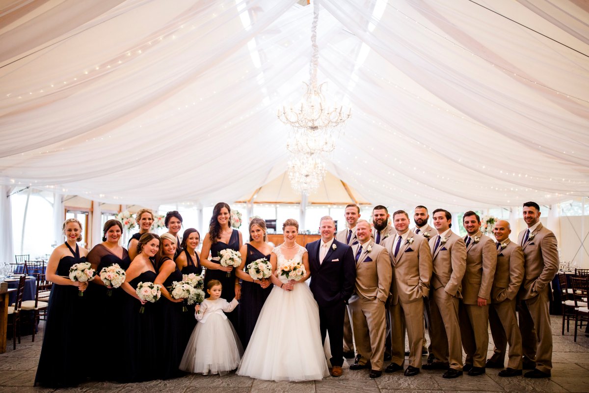 Julianne and Mike's Castle Hill Inn Wedding on The Newport Bride