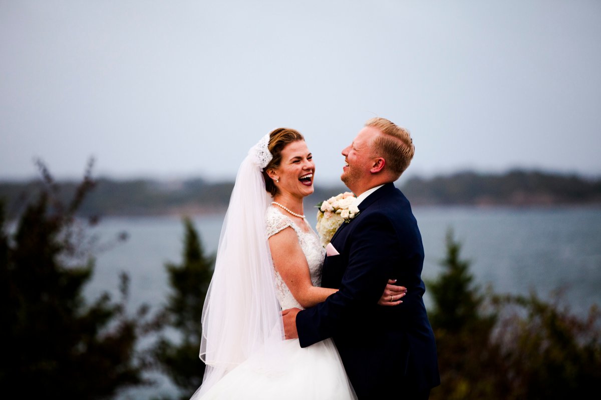 Julianne and Mike's Castle Hill Inn Wedding on The Newport Bride