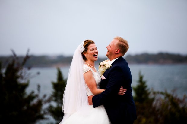 Julianne and Mike's Castle Hill Inn Wedding on The Newport Bride