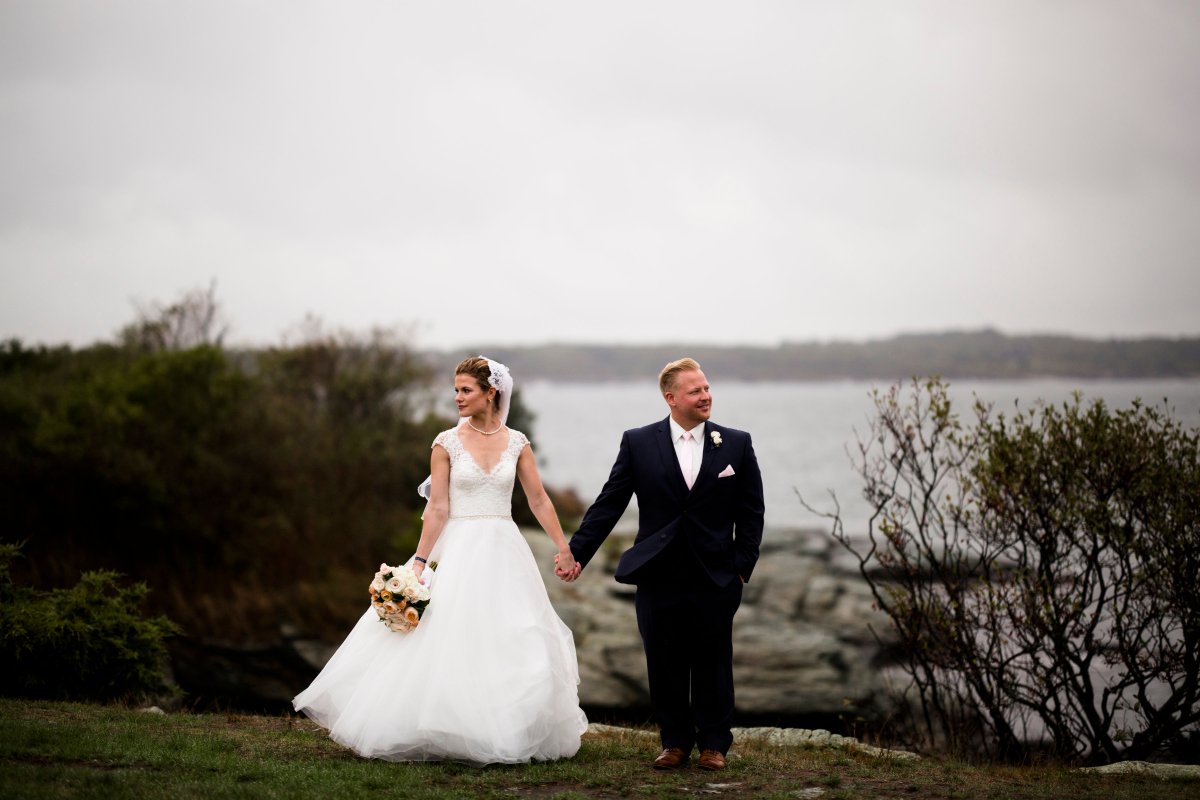 Julianne and Mike's Castle Hill Inn Wedding on The Newport Bride