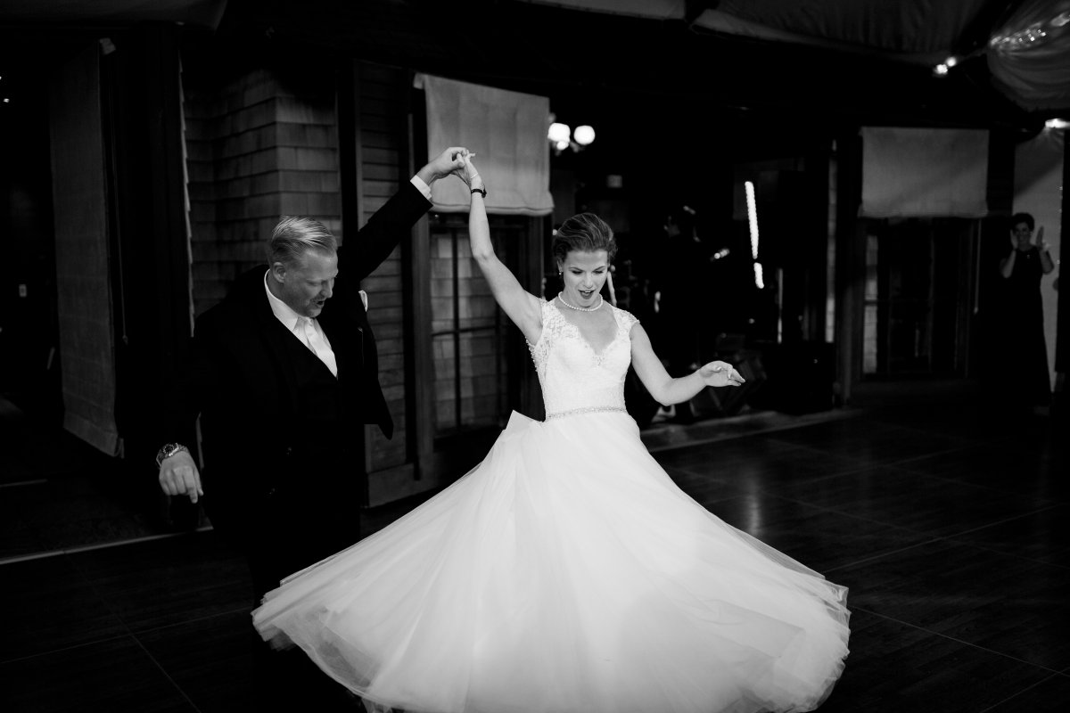 Julianne and Michael's Glamorous Newport Wedding