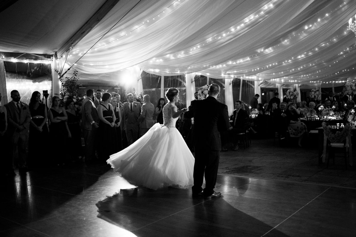 Julianne and Michael's Glamorous Newport Wedding