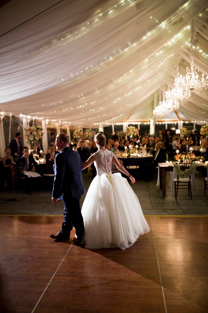 Julianne and Michael's Glamorous Newport Wedding