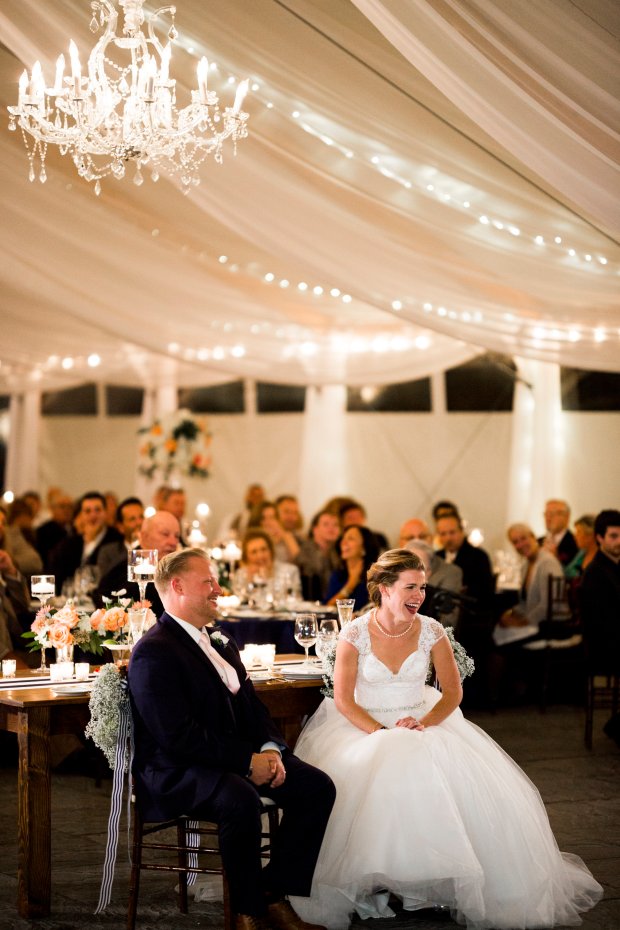 Julianne and Michael's Glamorous Newport Wedding