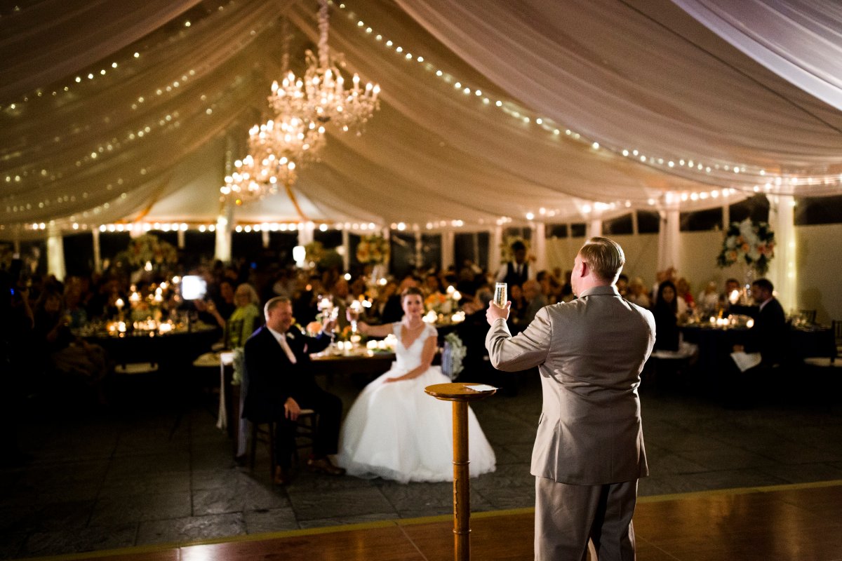 Julianne and Michael's Glamorous Newport Wedding