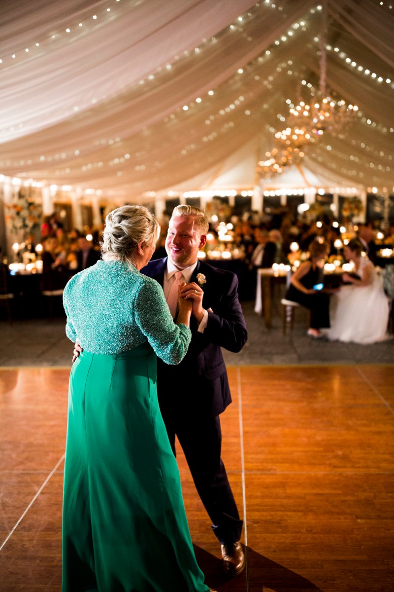 Julianne and Michael's Glamorous Newport Wedding