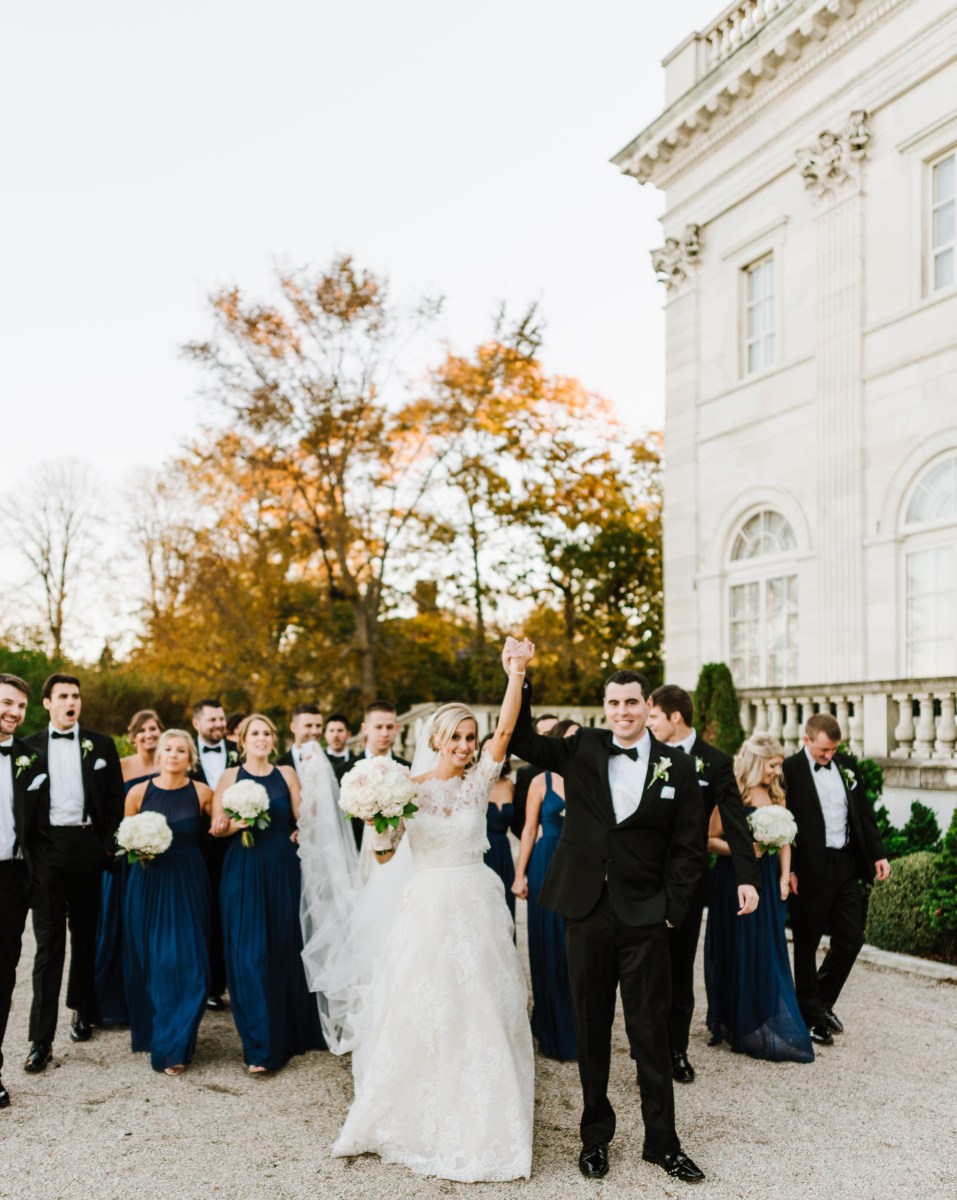 Kristin and Greg's elegant Hotel Viking Wedding