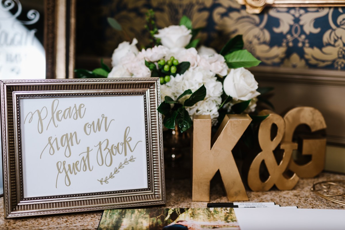 Kristin and Greg's elegant Hotel Viking Wedding
