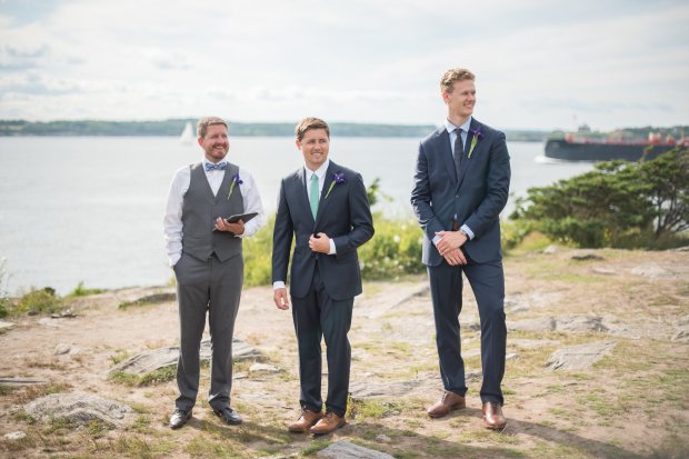 Tasha and Mike's Intimate Castle Hill Inn Wedding