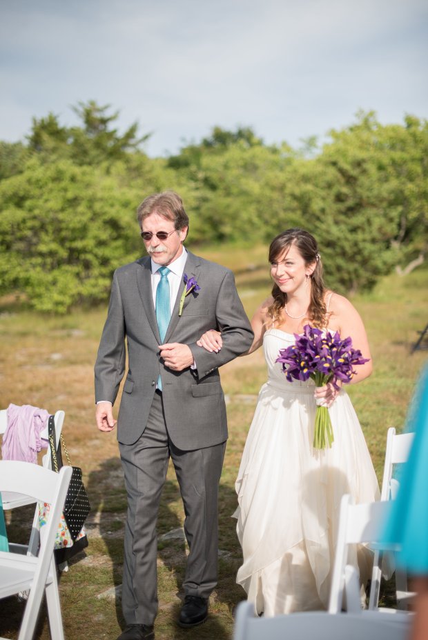 Tasha and Mike's Intimate Castle Hill Inn Wedding