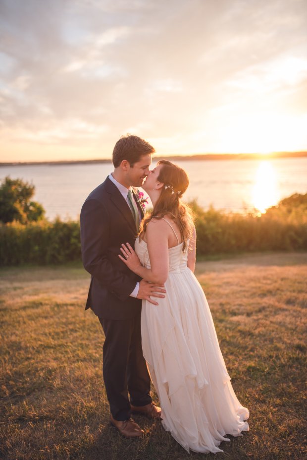 Tasha and Mike's Intimate Castle Hill Inn Wedding