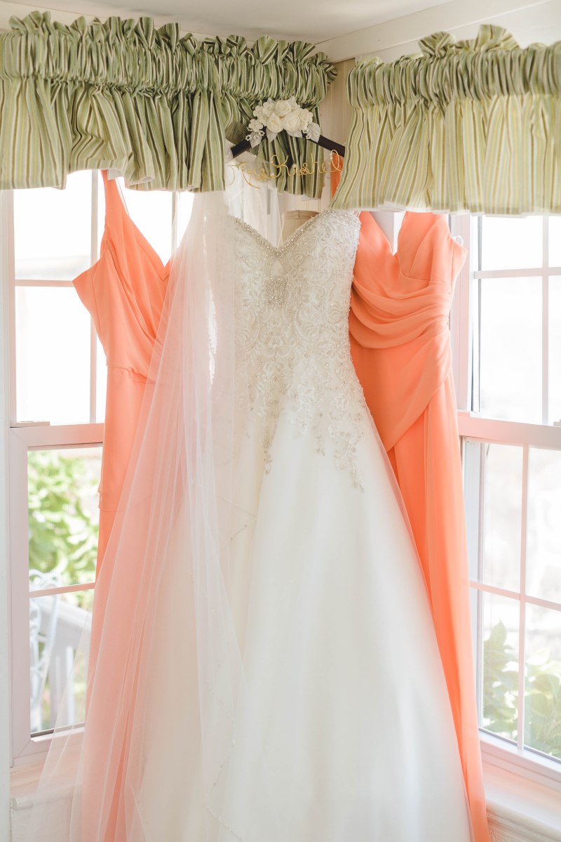 Turquoise and Peach Indian Wedding at Spring House