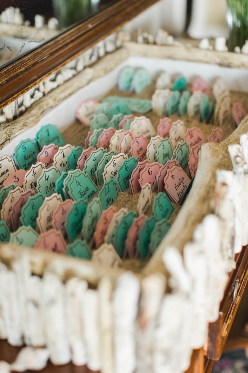 Turquoise and Peach Indian Wedding at Spring House