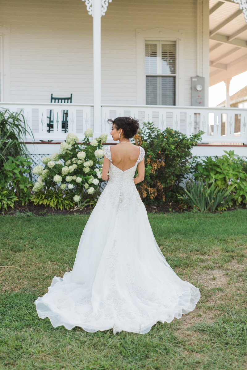 Turquoise and Peach Indian Wedding at the Spring House