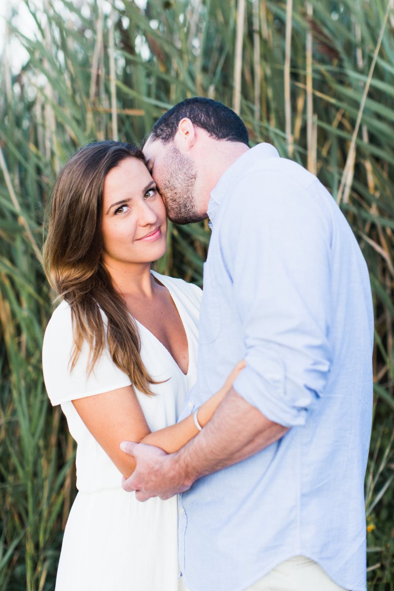 Summer Sea Side Engagement Session on The Newport Bride