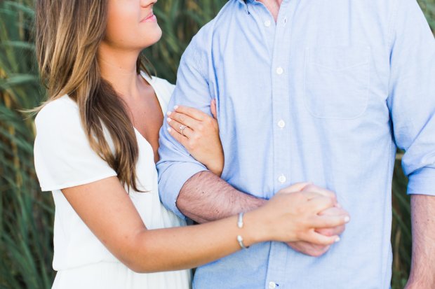 Summer Sea Side Engagement Session on The Newport Bride