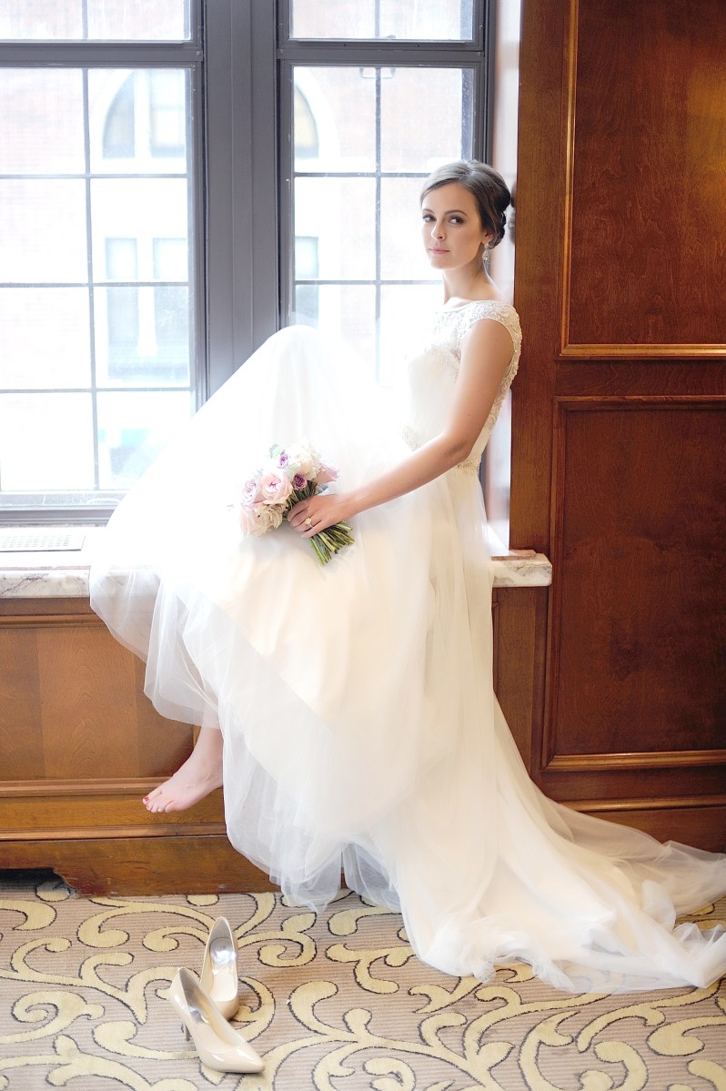 Wedding on a Cloud Styled Shoot on The Newport Bride