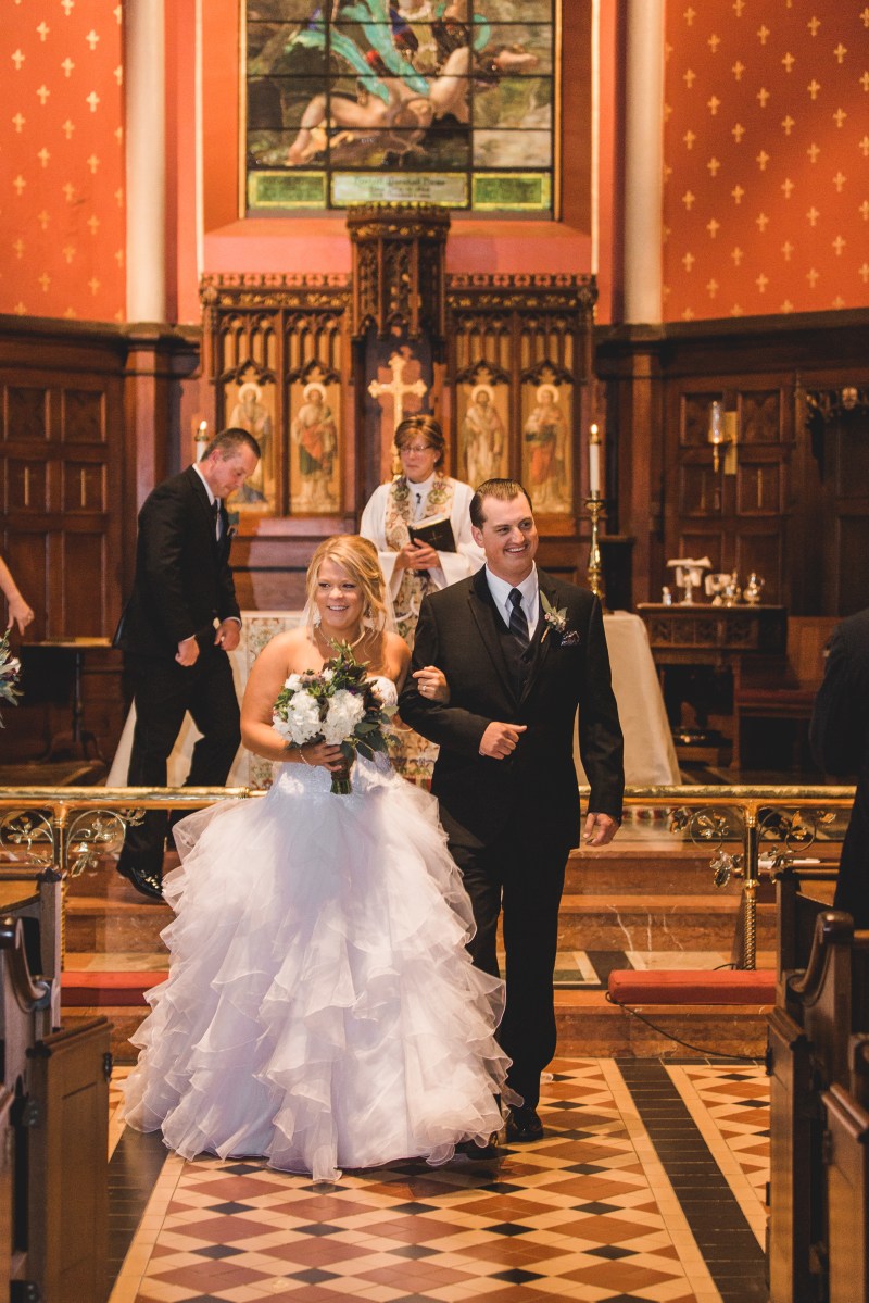 Mike and Keri's Nautical Fall Wedding at the Herreshoff Museum