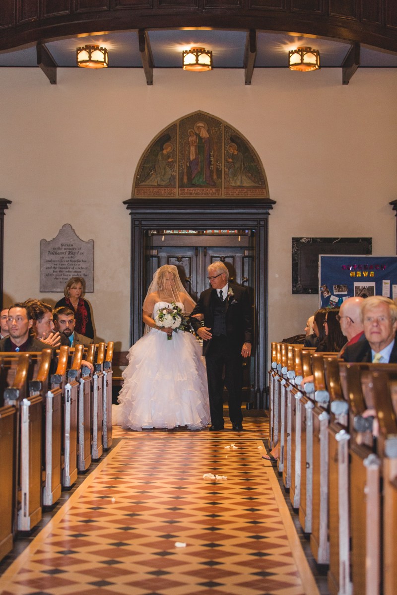 Mike and Keri's Nautical Fall Wedding at the Herreshoff Museum