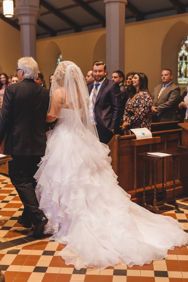 Mike and Keri's Nautical Fall Wedding at the Herreshoff Museum