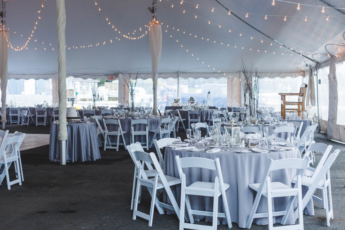 Mike and Keri's Nautical Fall Wedding at the Herreshoff Museum