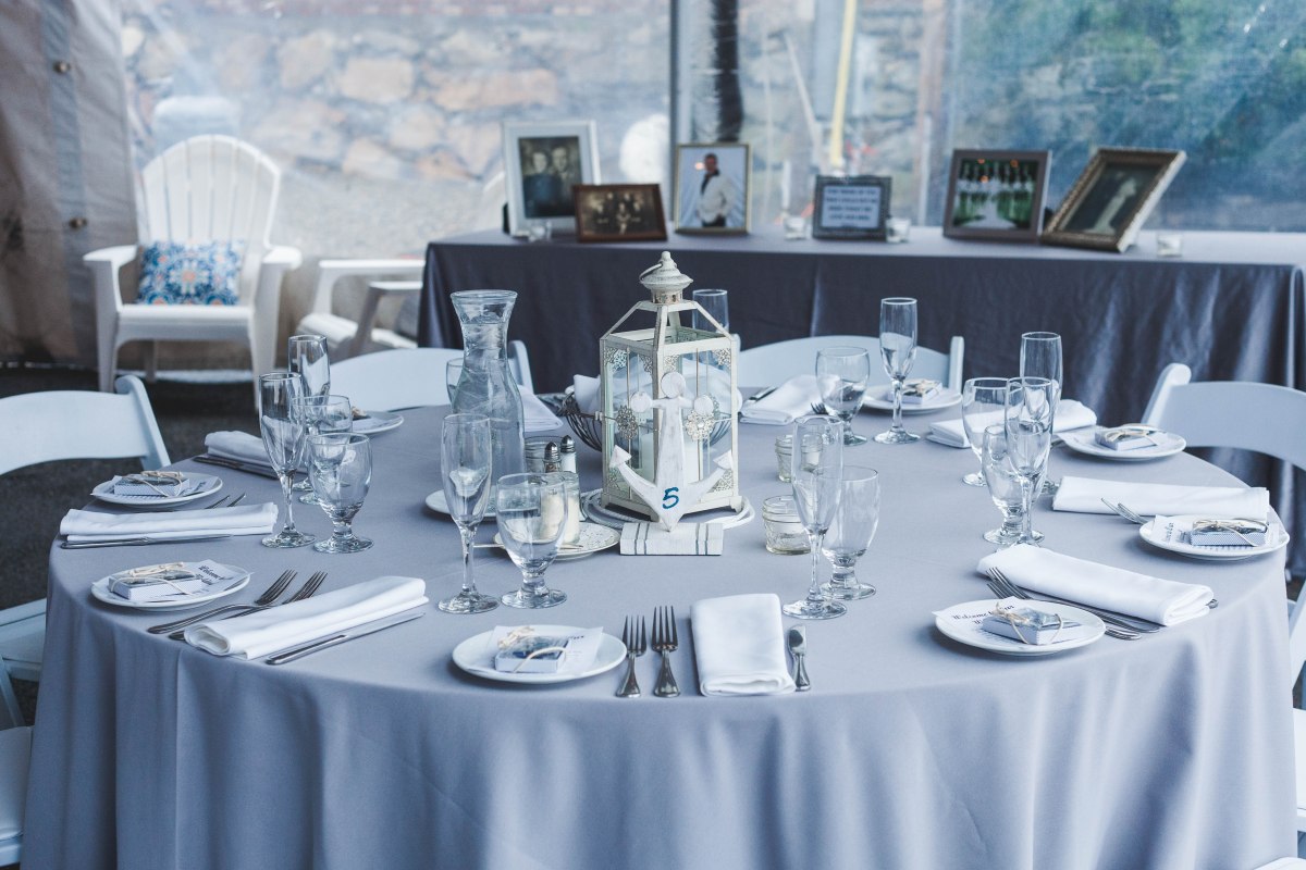 Mike and Keri's Nautical Fall Wedding at the Herreshoff Museum