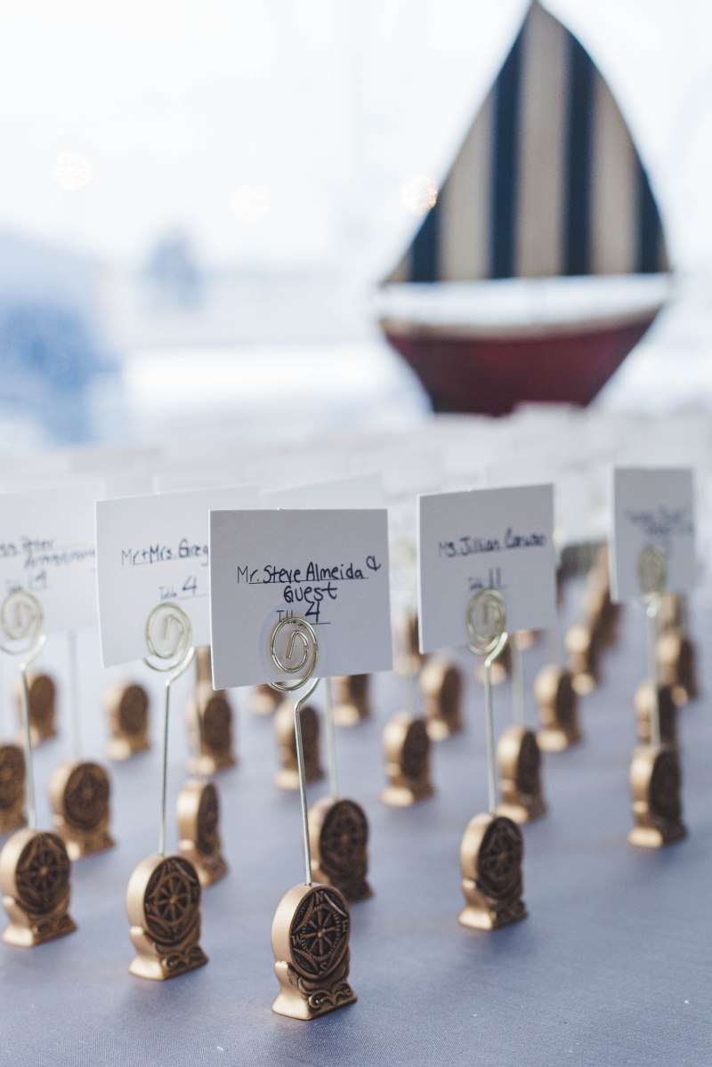 Mike and Keri's Nautical Fall Wedding at the Herreshoff Museum