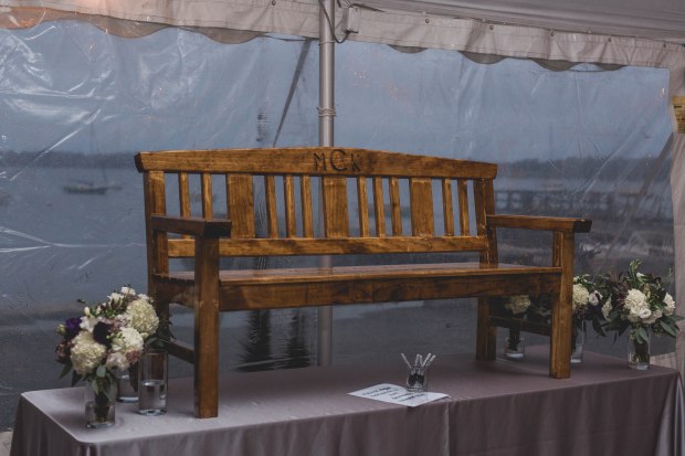 Mike and Keri's Nautical Fall Wedding at the Herreshoff Museum