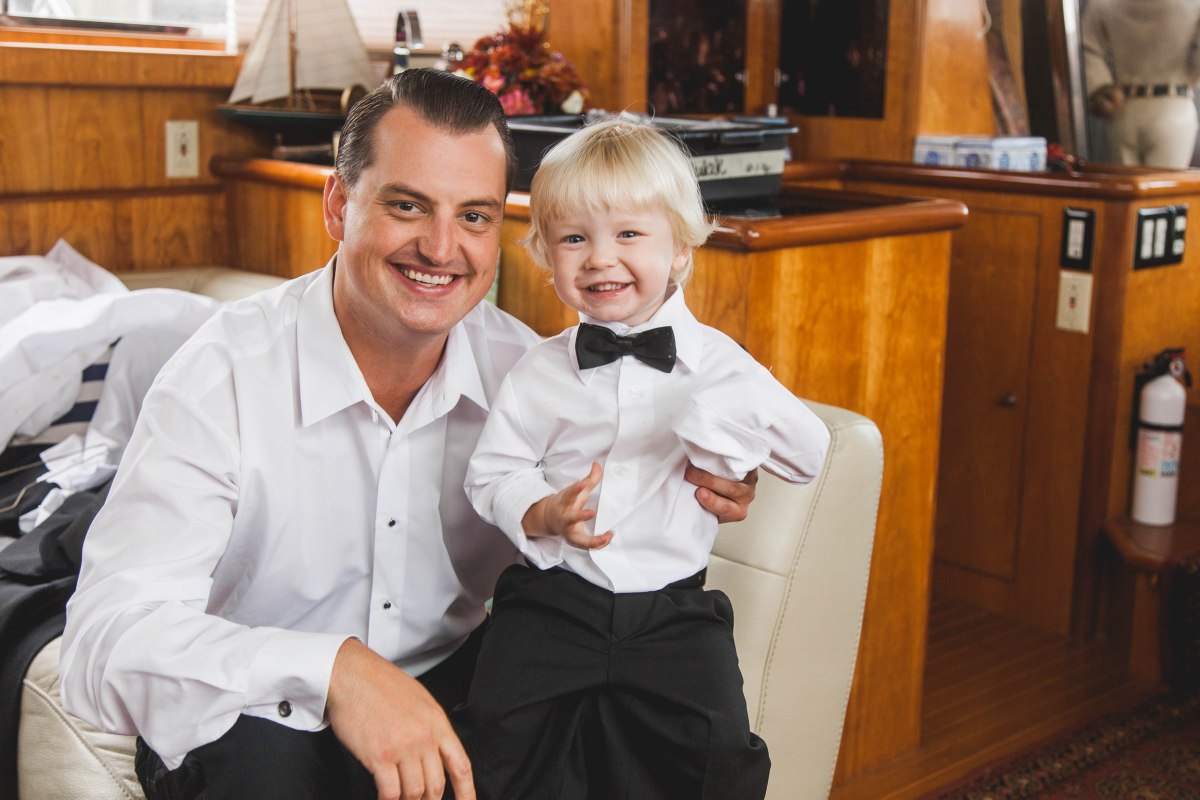 Mike and Keri's Nautical Fall Wedding at the Herreshoff Museum