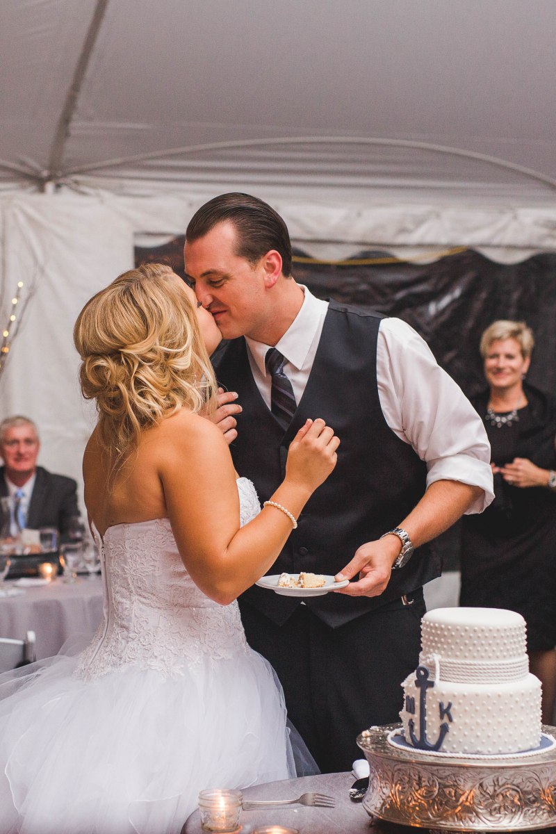 Mike and Keri's Nautical Fall Wedding at the Herreshoff Museum