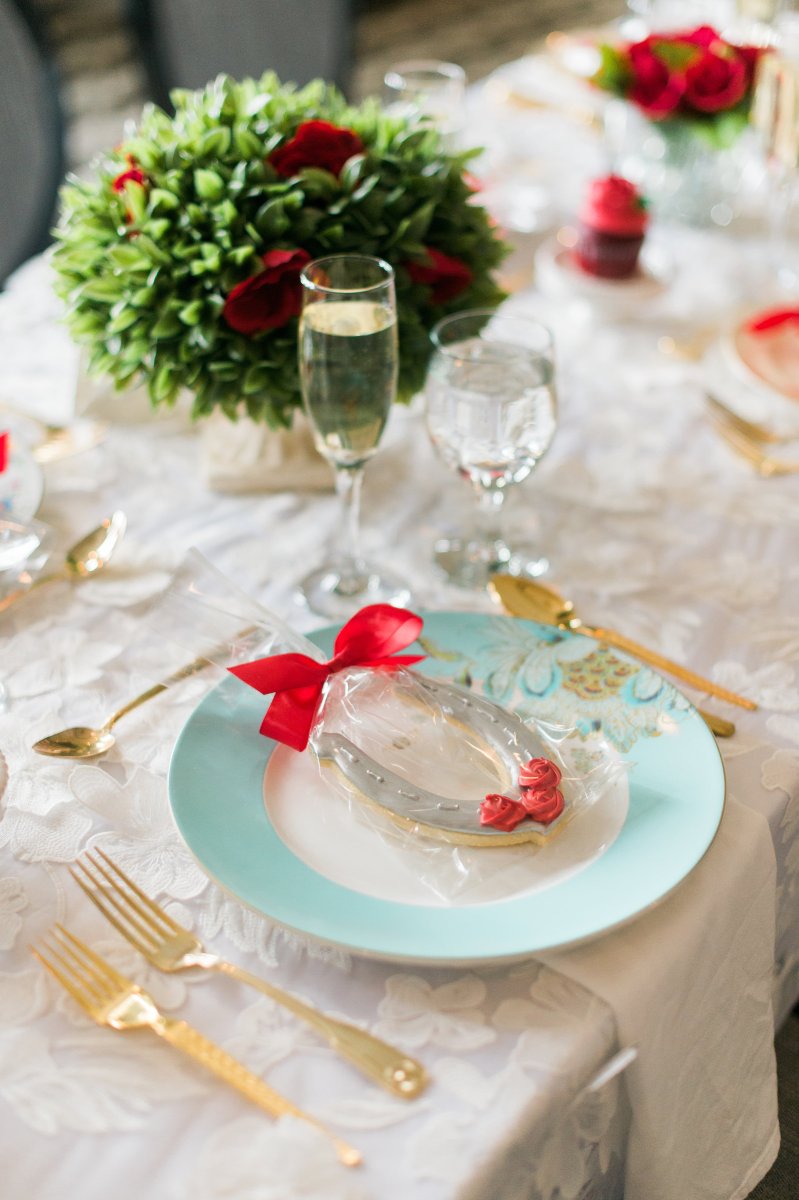 Kentucky Derby Big Hat Themed Bridal Shower Shoot on The Newport Bride