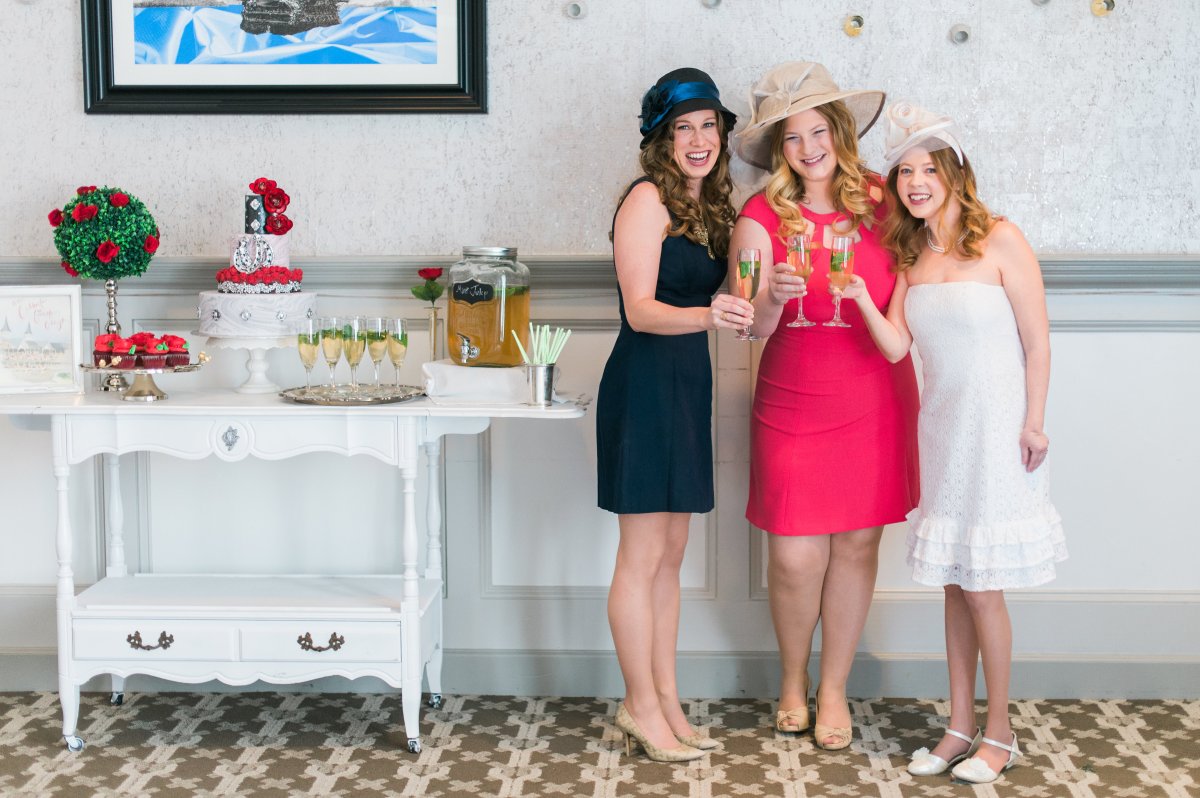 Derby Day and Big Hats Bridal Shower Styled Shoot on The Newport Bride