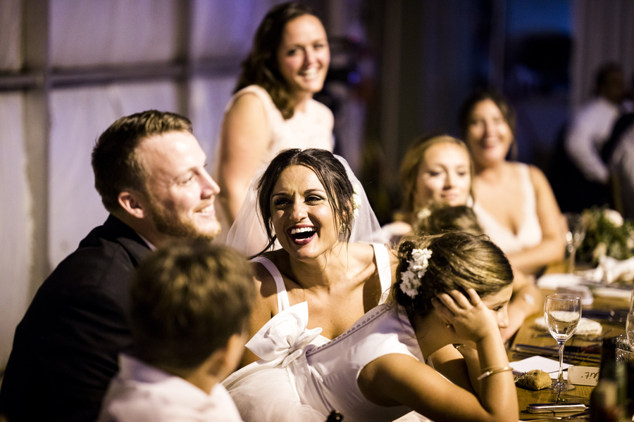 Modern Wedding in an Airplane Hanger on The Newport Bride