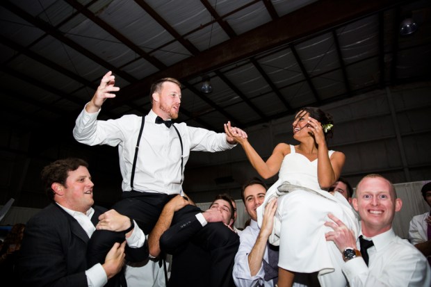 Modern Wedding in an Airplane Hanger on The Newport BrideModern Wedding in an Airplane Hanger on The Newport Bride