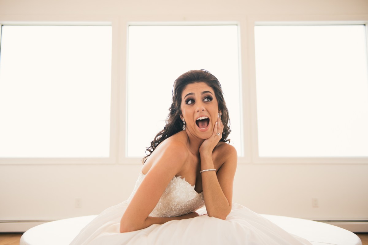 Elegant Metallic Belle Mer Wedding on The Newport Bride