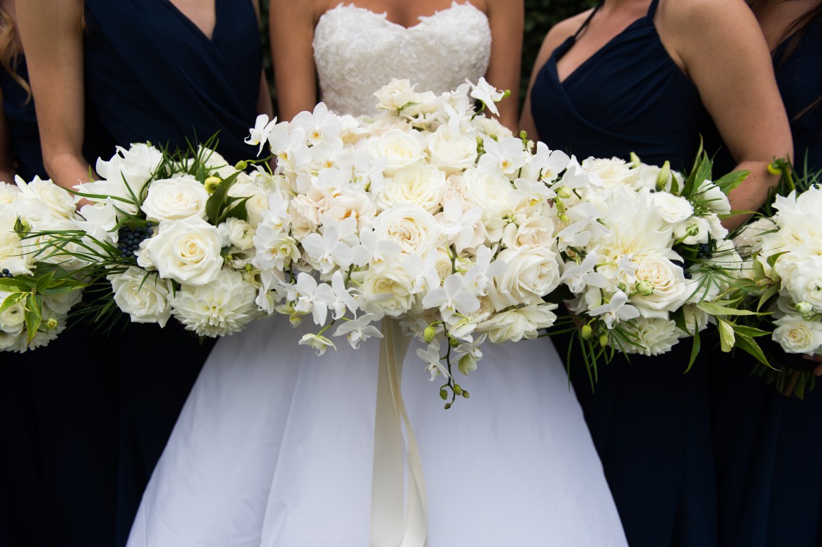 Elegant Metallic Belle Mer Wedding on The Newport Bride