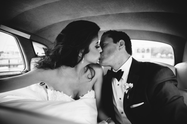 Elegant Metallic Belle Mer Wedding on The Newport Bride