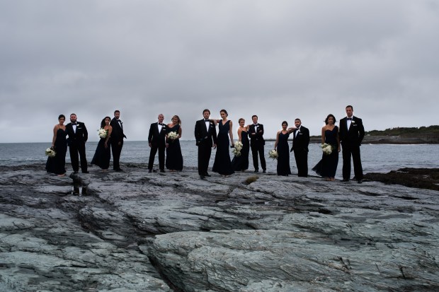 Elegant Metallic Belle Mer Wedding on The Newport Bride