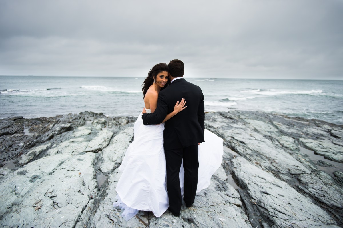 Elegant Metallic Belle Mer Wedding on The Newport Bride