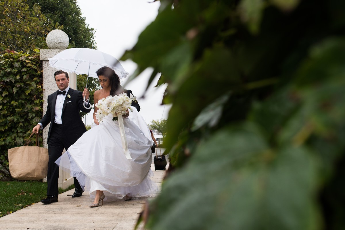 Elegant Metallic Belle Mer Wedding on The Newport Bride