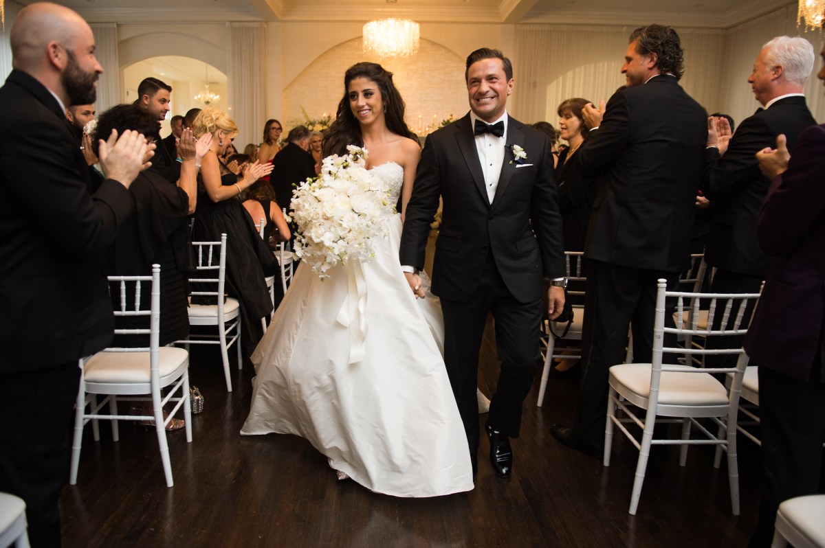 Elegant Metallic Belle Mer Wedding on The Newport Bride