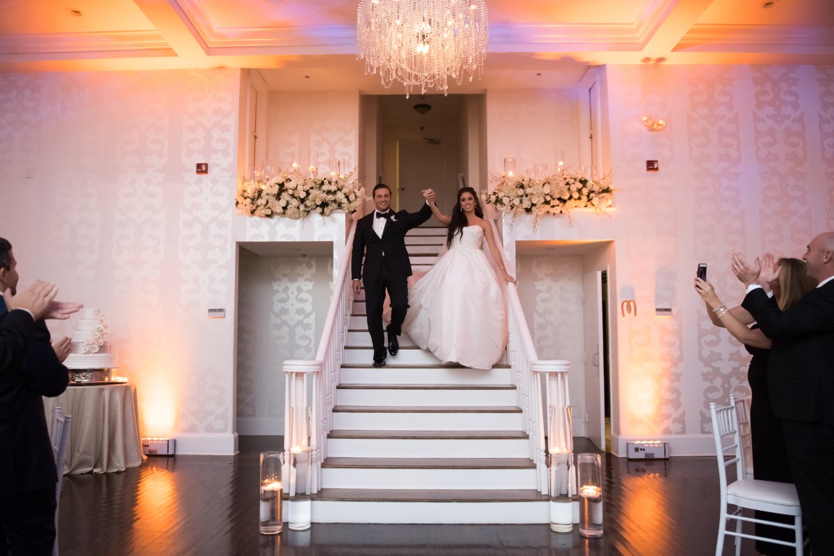 Elegant Metallic Belle Mer Wedding on The Newport Bride