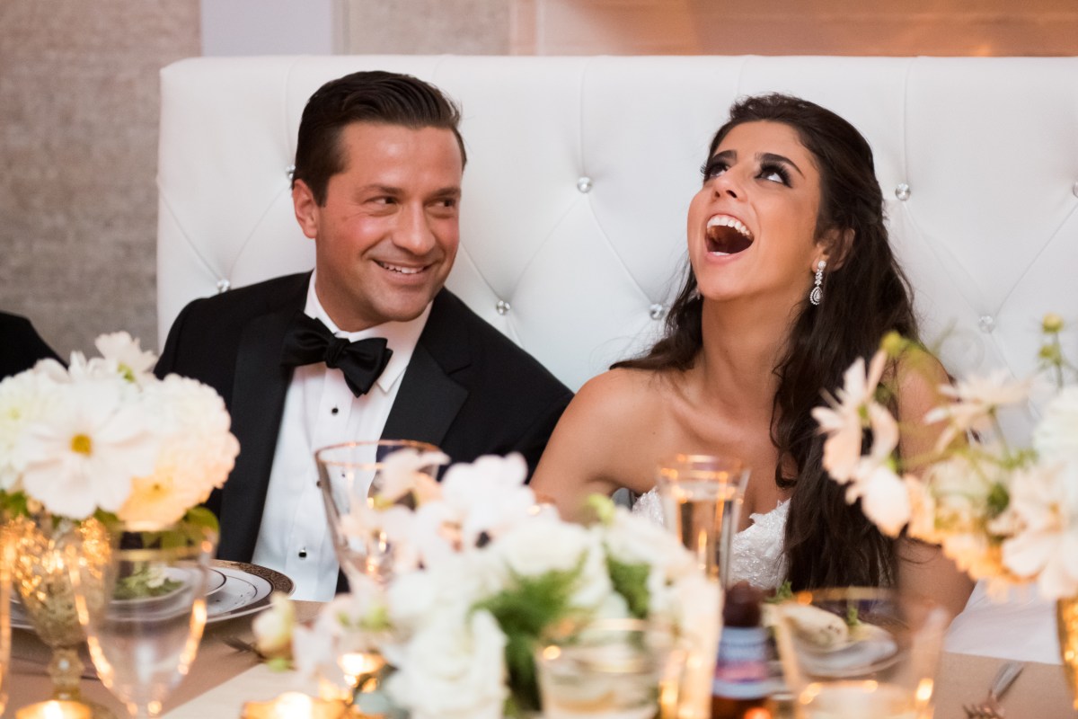 Elegant Metallic Belle Mer Wedding on The Newport Bride