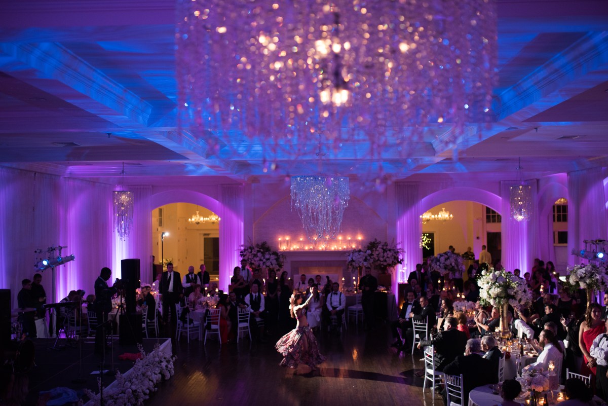 Elegant Metallic Winter Belle Mer Wedding at The Newport Bride