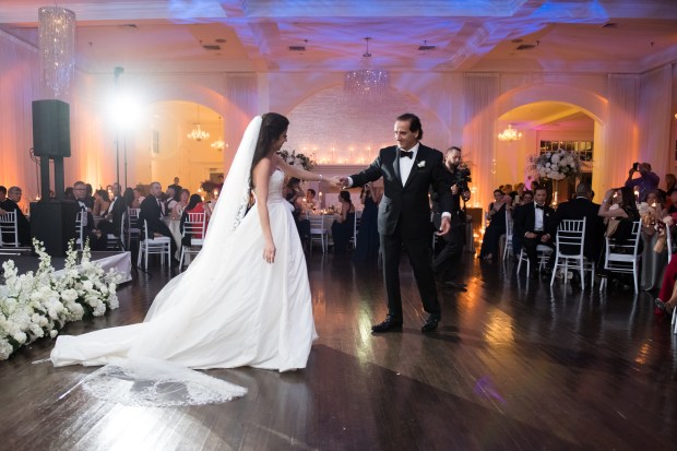 Elegant Metallic Winter Belle Mer Wedding at The Newport Bride