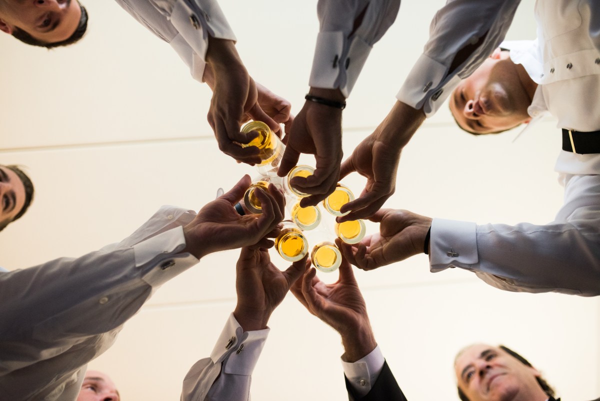 Elegant Metallic Belle Mer Wedding on The Newport Bride